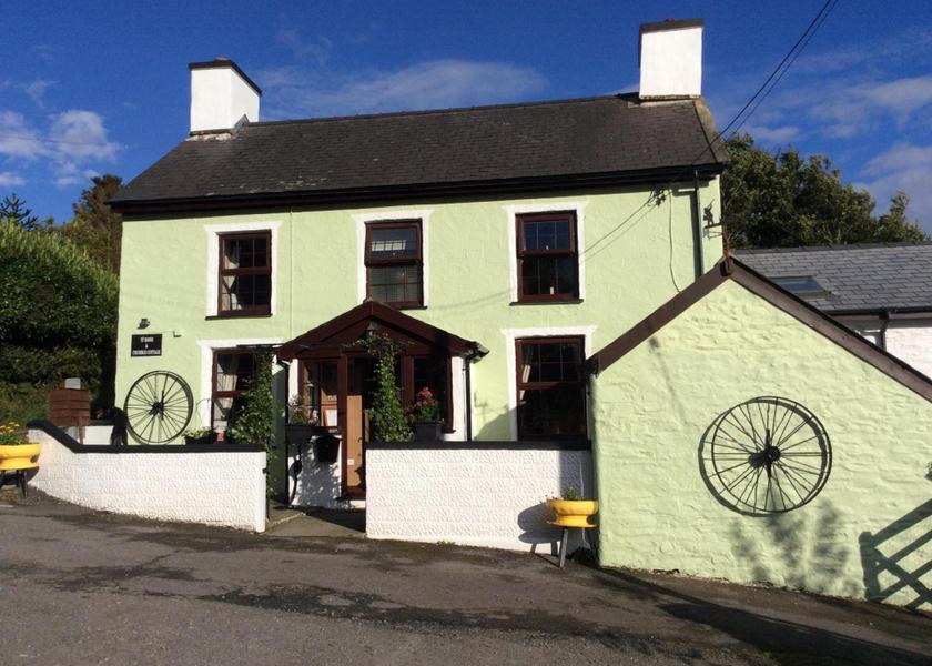 Wales Llanon Exterior view