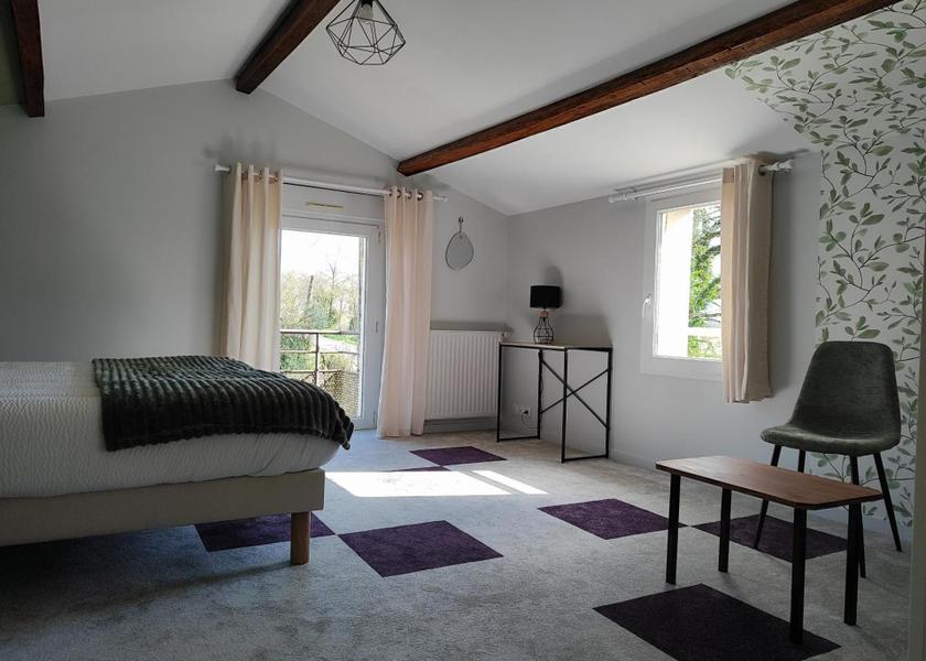 Pays de la Loire Les Herbiers Double Room with Private Bathroom