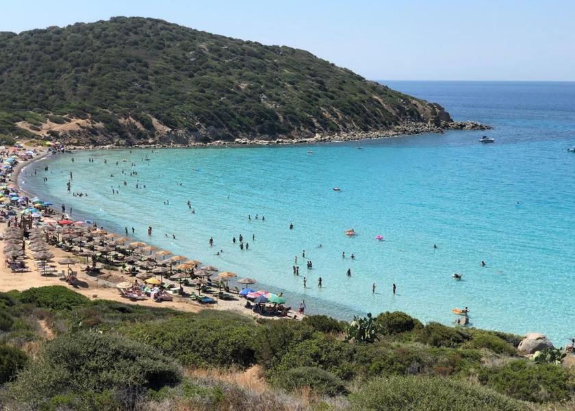 Sardinia Quartu Sant'Elena Beach