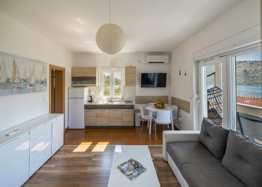 Sibenik-Knin Rogoznica One-Bedroom Apartment with Balcony and Sea View