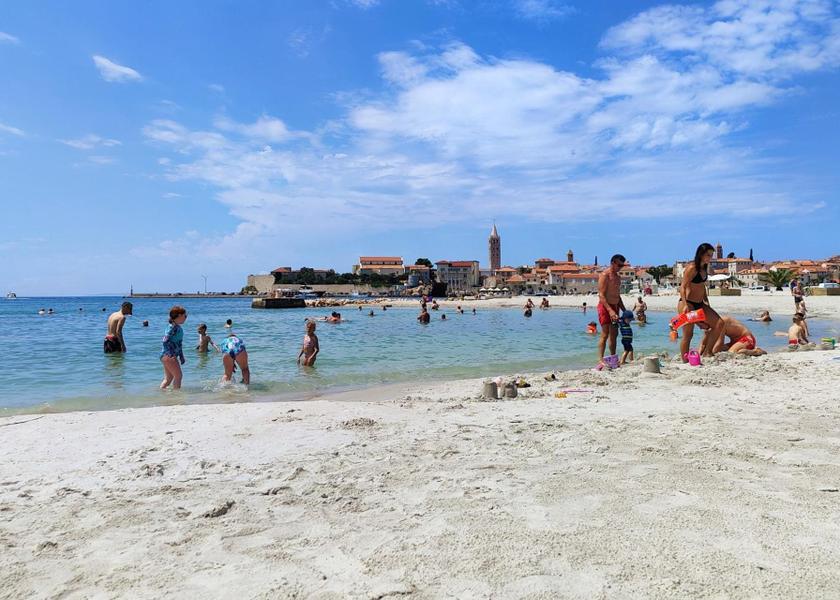 Primorje-Gorski Kotar Rab Beach