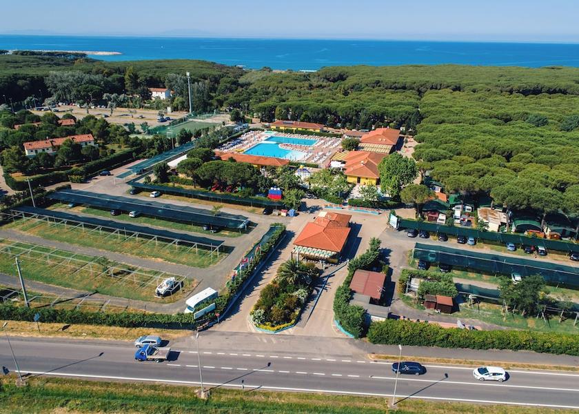 Tuscany Cecina Front of property