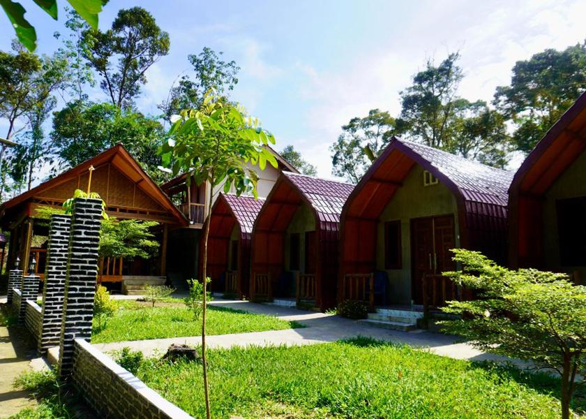 North Sumatra Bohorok Exterior view