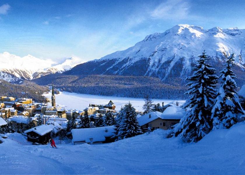 Graubünden Pontresina Surrounding environment