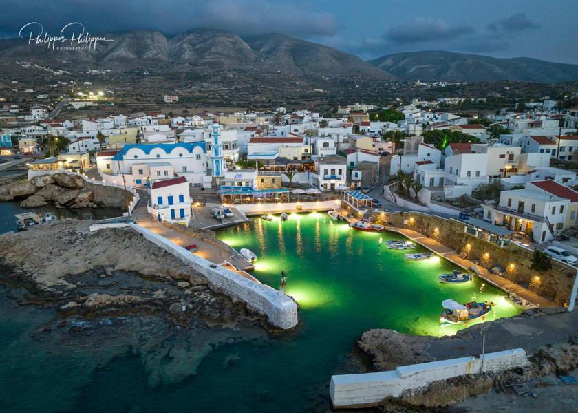 South Aegean Kasos Surrounding environment