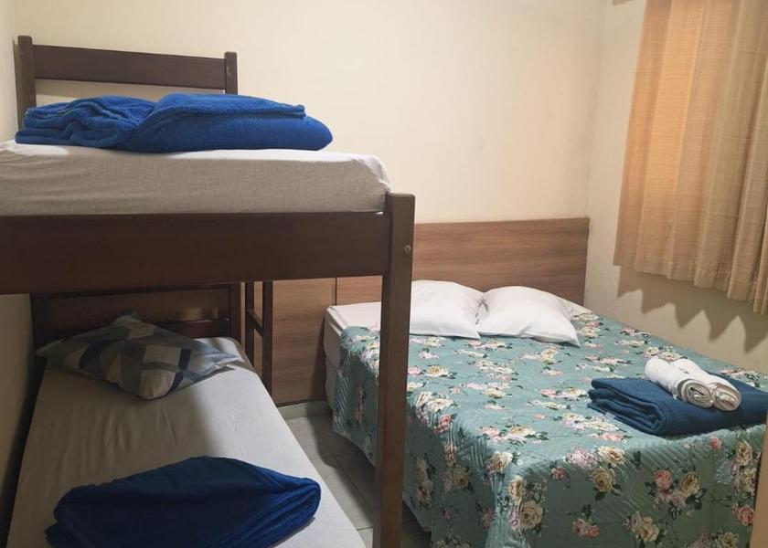 São Paulo State Aparecida Quadruple Room with Private Bathroom