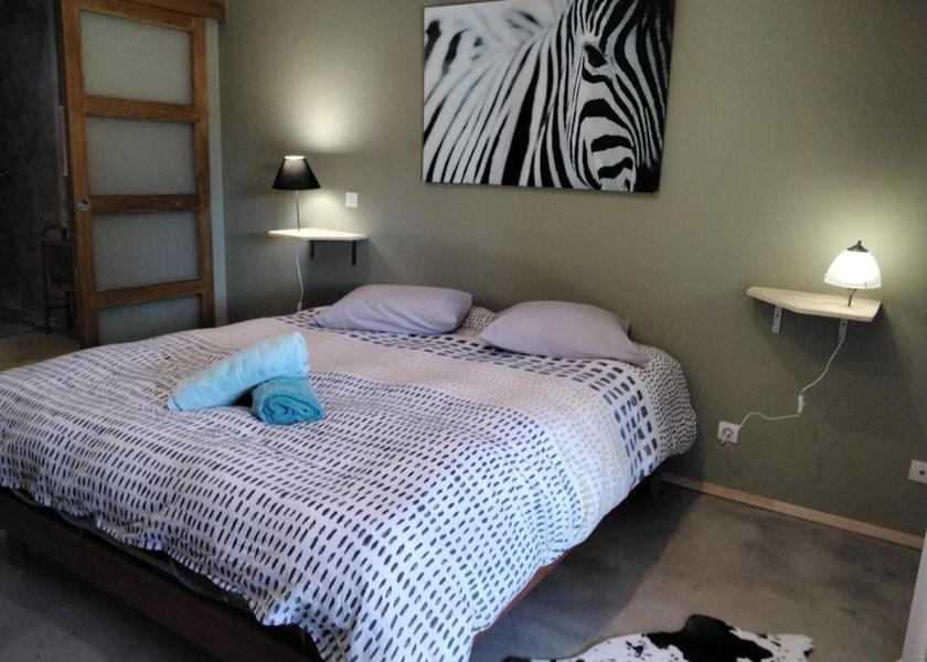 Auvergne-Rhône-Alpes Vallon-Pont-d'Arc Double Room with Private Bathroom