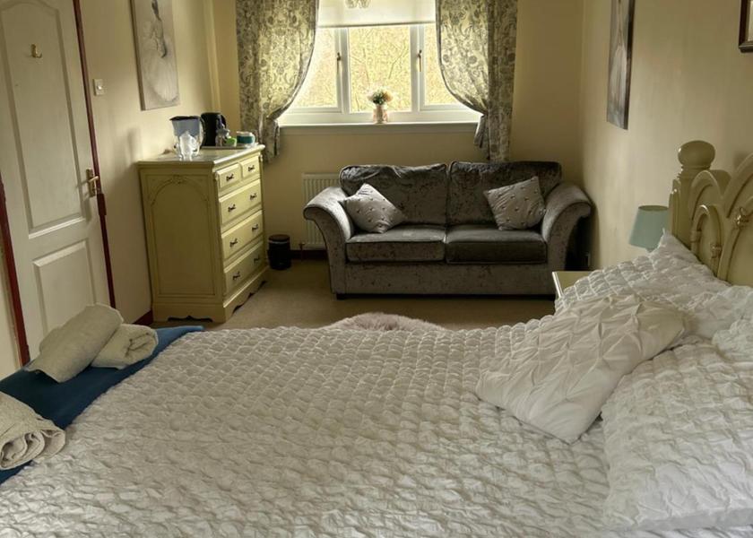 Scotland Arbroath Family Room with Garden View