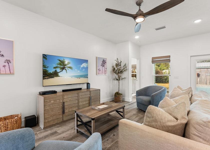 Florida Panama City Beach Living area