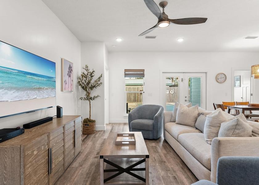 Florida Panama City Beach Living area