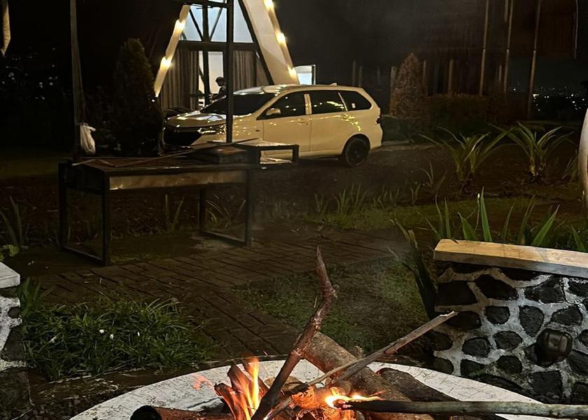 West Java Cisarua Fireplace