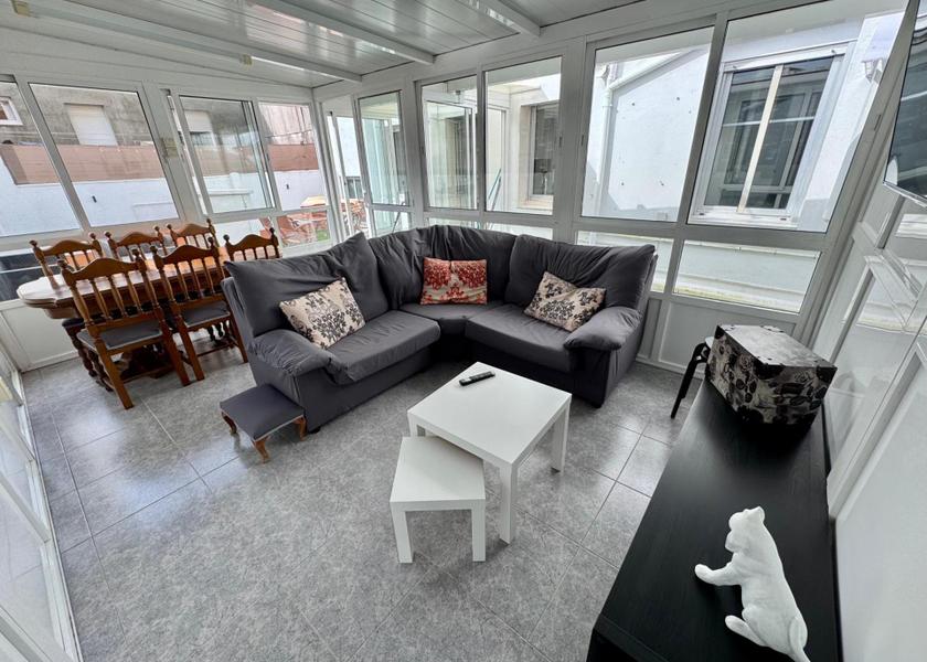 Galicia Arzua Shared lounge/TV area
