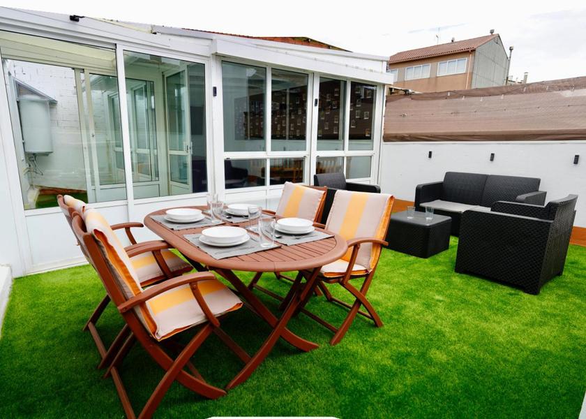 Galicia Arzua Balcony/terrace