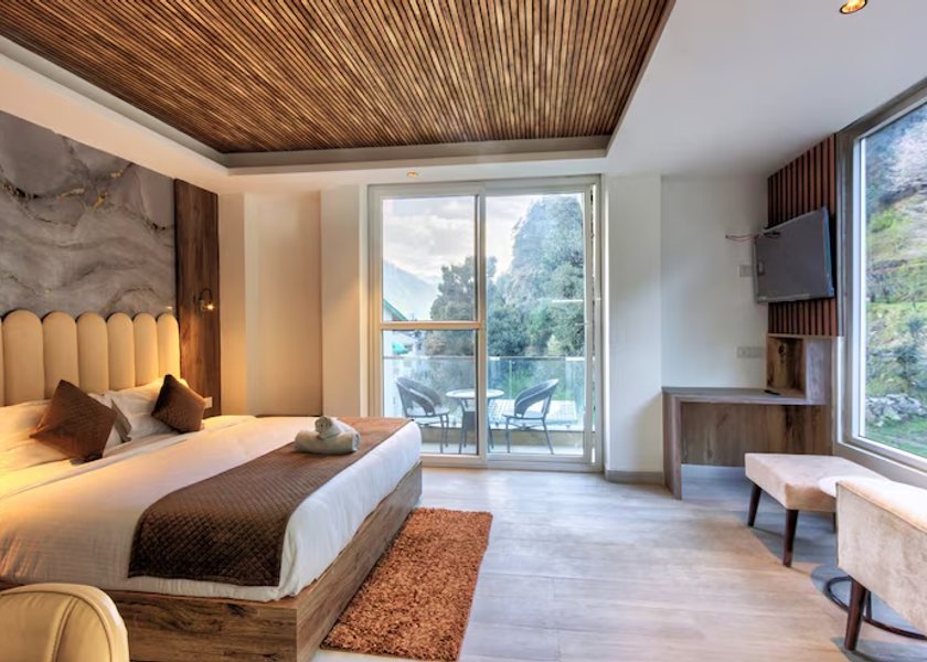 Himachal Pradesh Manali Premium Room With Balcony