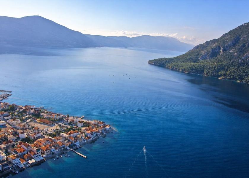 Western Greece Xiromero Aerial view