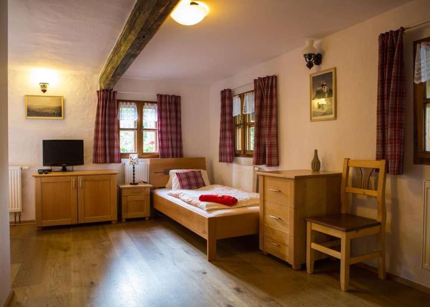 Plzen Region Zelezna Ruda Triple Room with Private Bathroom