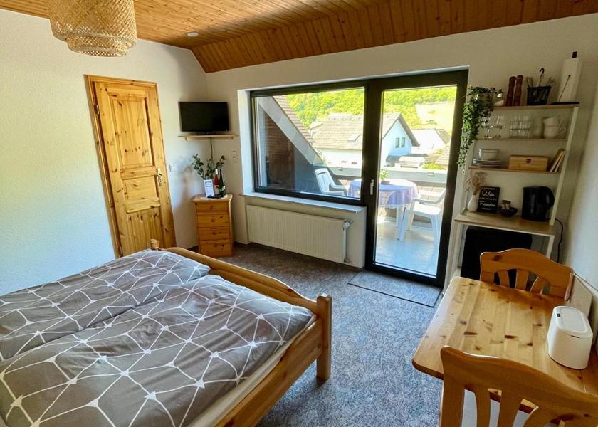 Rhineland-Palatinate Bruttig-Fankel Double Room with Balcony (2 Adults + 1 Child)