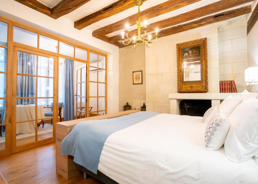 Pays de la Loire Fontevraud-l'Abbaye Superior Twin Room with Garden View