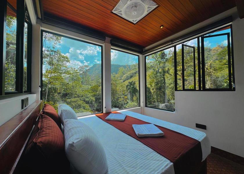 Southern Province Deniyaya Family Room with Garden View