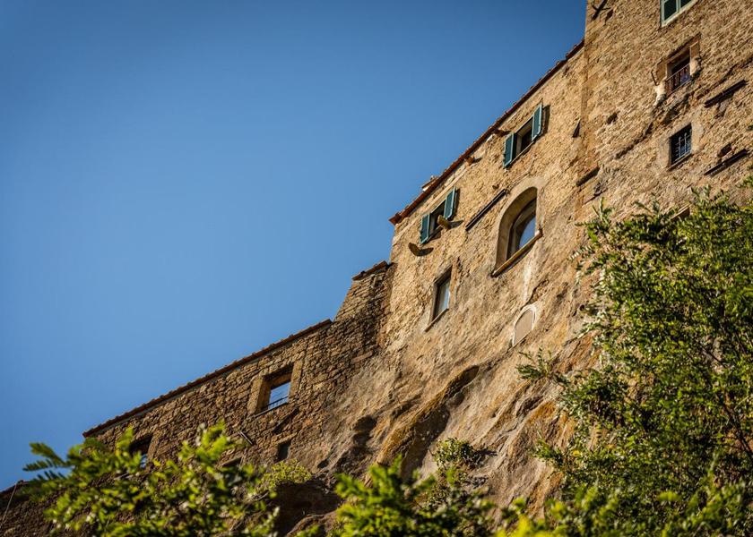Tuscany Pitigliano Exterior view