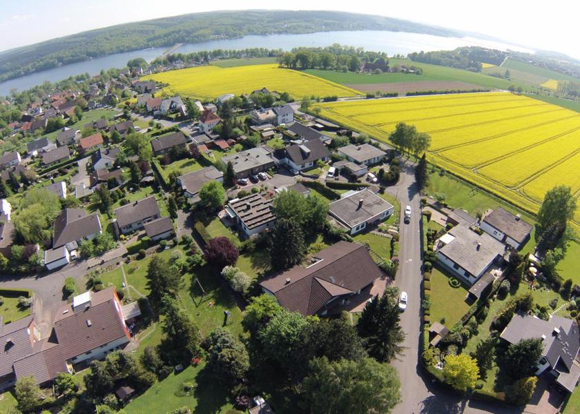 North Rhine-Westphalia Moehnesee Exterior view