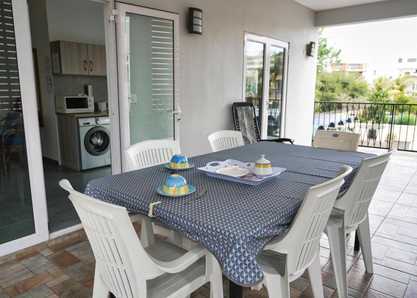  Trou aux Biches Balcony/terrace