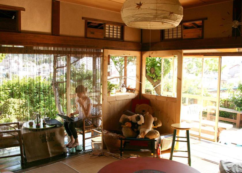 Hokkaido Otaru Shared lounge/TV area