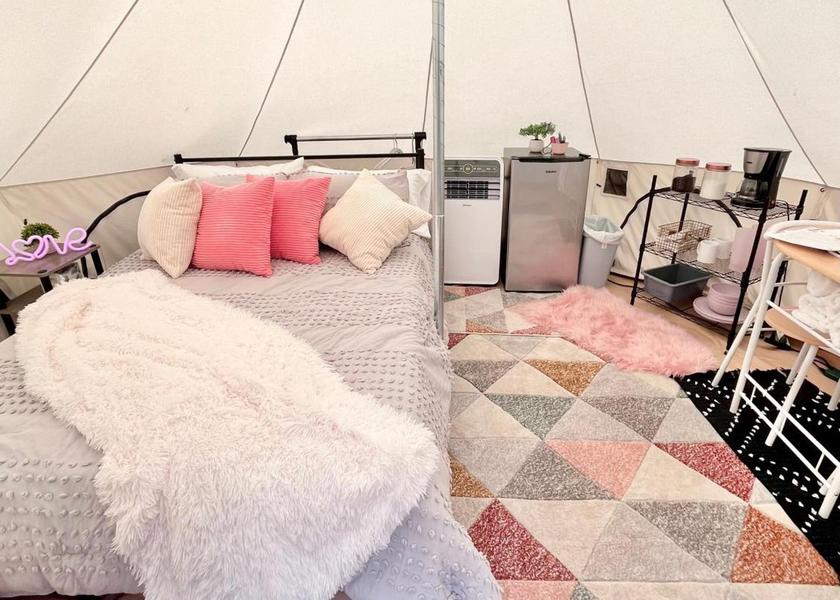 Texas Canyon Lake Lima Tent
