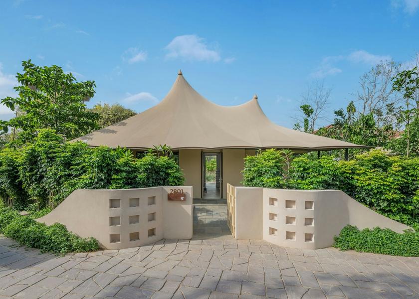 Rajasthan Sawai Madhopur Tented Suite, Private Garden