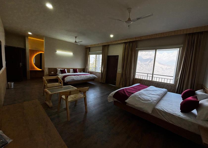 Uttarakhand Munsyari Hotel View