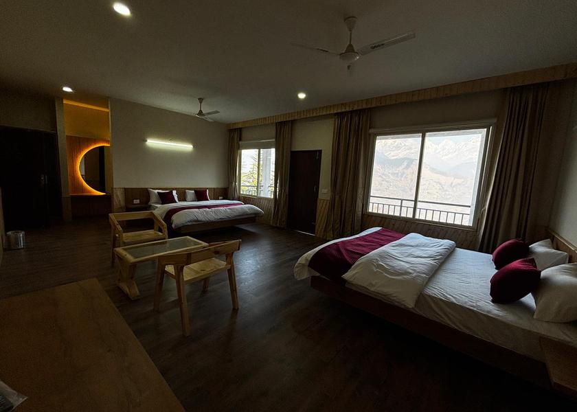 Uttarakhand Munsyari Hotel View