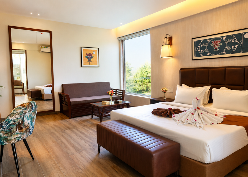 Gujarat Vadodara Deluxe Room