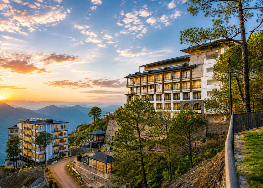 Himachal Pradesh Solan Hotel View