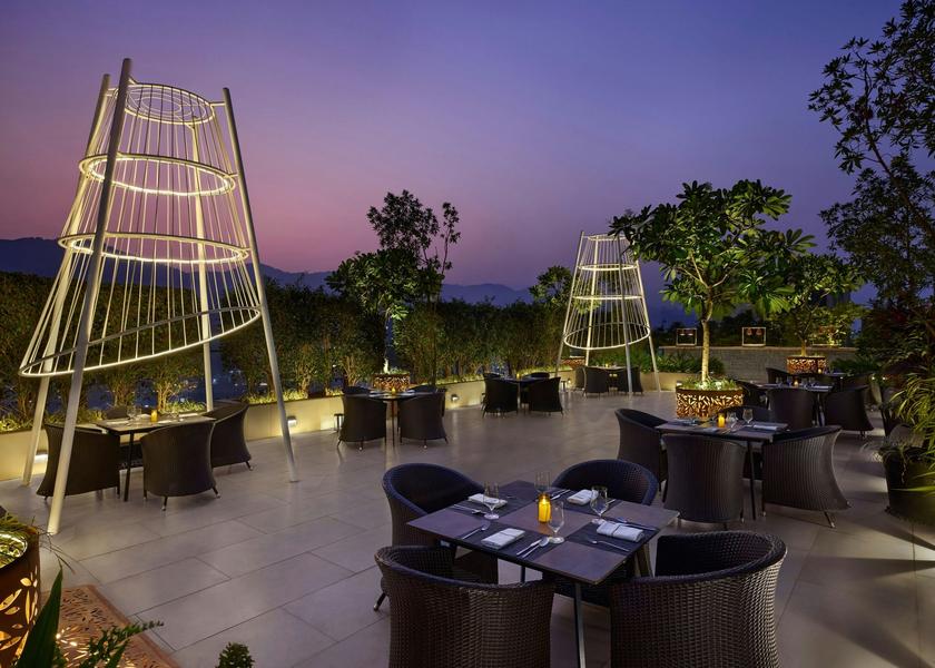 Maharashtra Navi Mumbai Aangan Restaurant - Terrace View