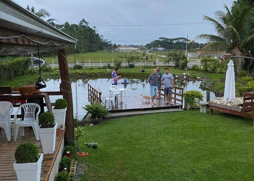 Santa Catarina São Francisco do Sul Outdoor dining