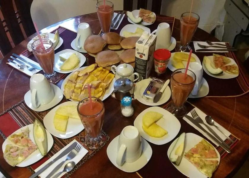 Cusco Region Urubamba Breakfast meal