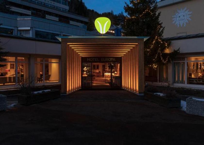 Graubünden St. Moritz Entrance