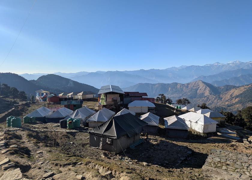 Uttar Pradesh Chopta Hotel View