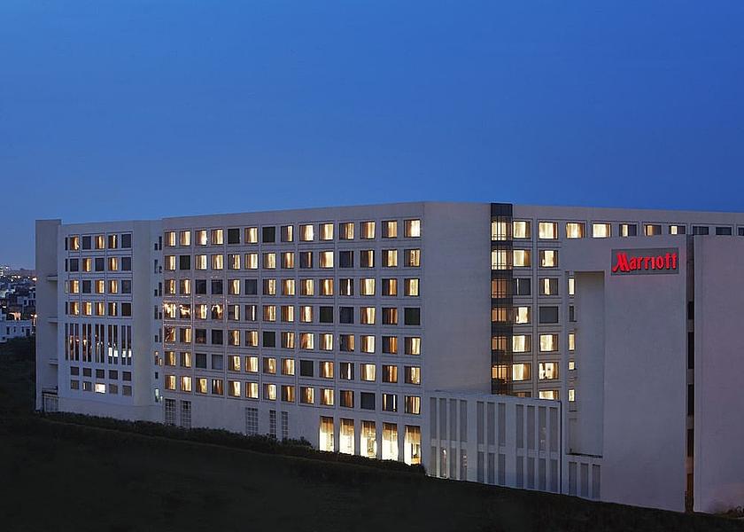 Rajasthan Jaipur Front of property - evening/night