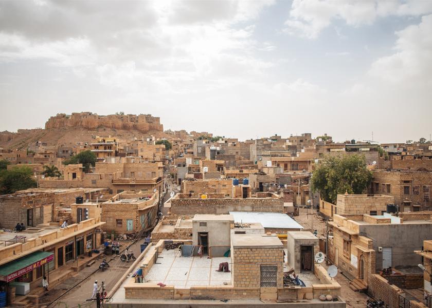 Rajasthan Jaisalmer Hotel View