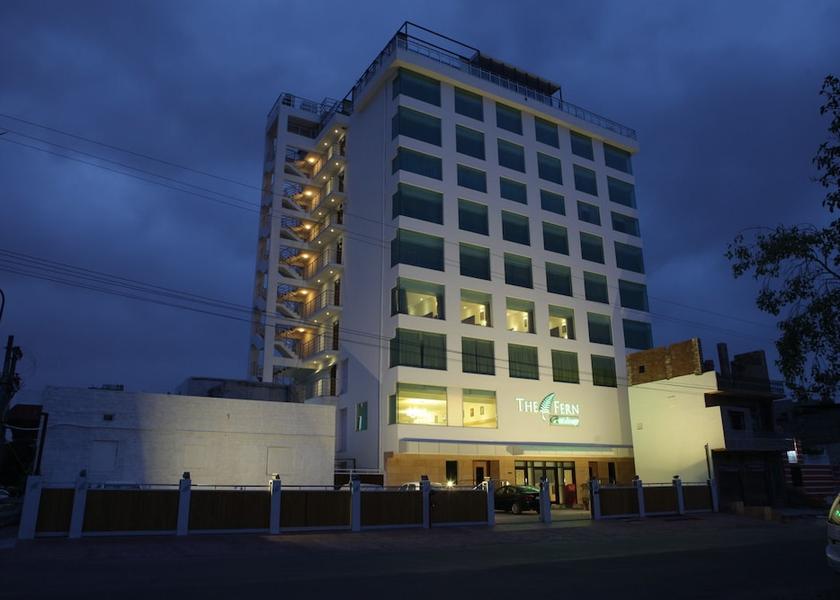 Rajasthan Jodhpur Front of property - evening/night
