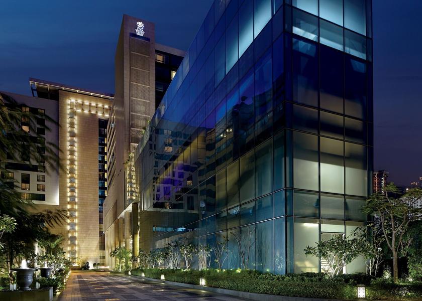 Karnataka Bangalore Hotel Exterior at Night