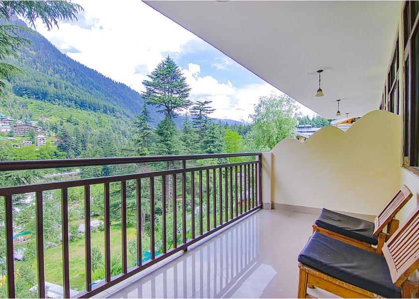 Himachal Pradesh Manali Balcony/terrace