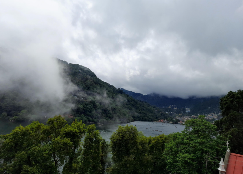 Uttarakhand Nainital Hotel View