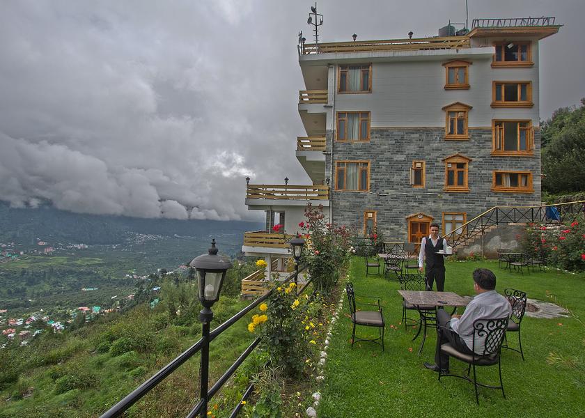 Himachal Pradesh Manali Hotel View