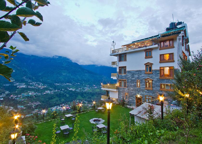Himachal Pradesh Manali Hotel View
