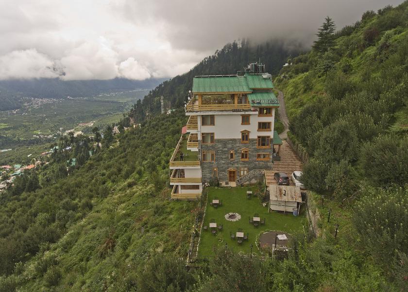 Himachal Pradesh Manali Hotel View
