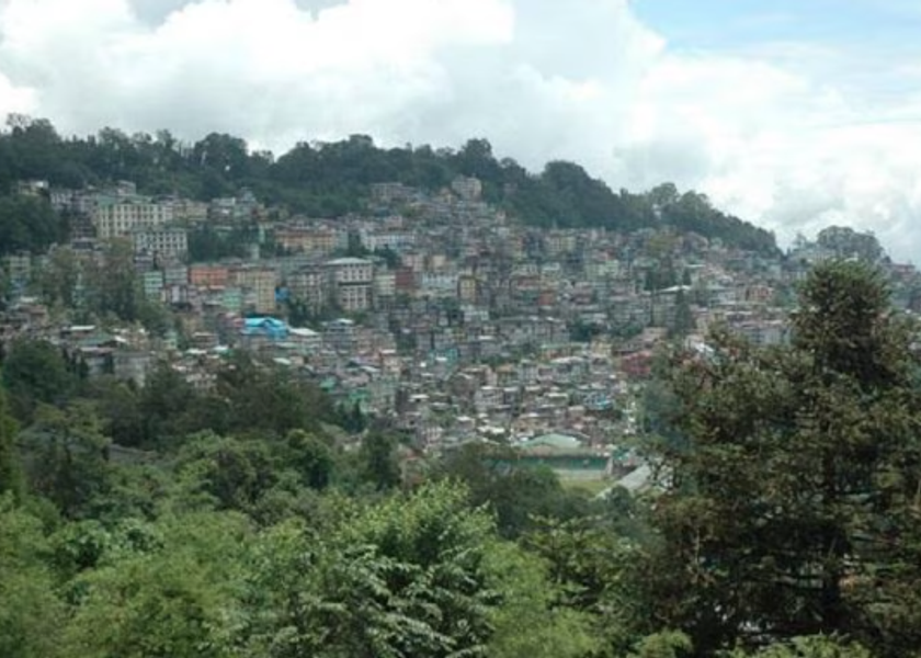 Sikkim Gangtok Hotel View