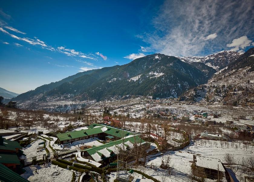 Himachal Pradesh Manali Hotel View