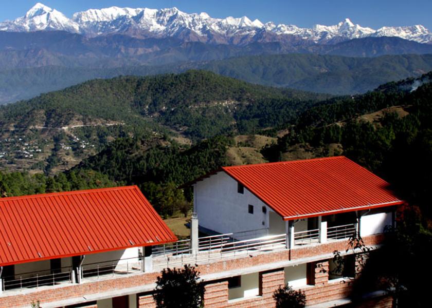 Uttarakhand Kausani Hotel View